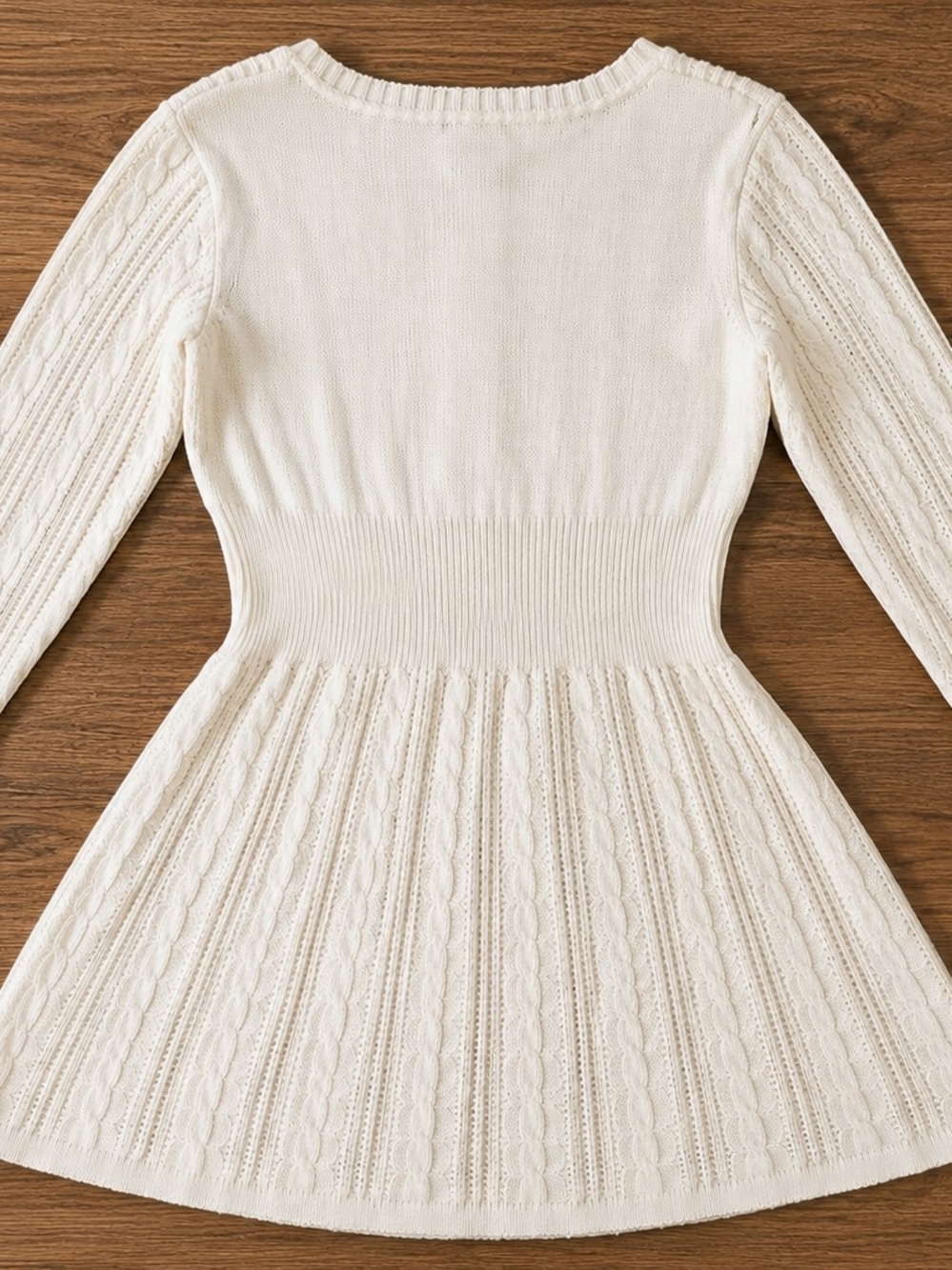 Canyon River Blues Cable Knit Sweater Dress – Women's - Picture 3 of 3